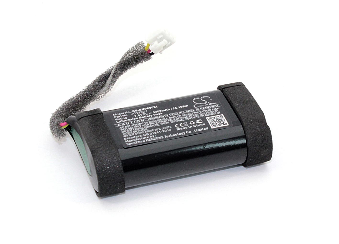 Купить аккумуляторная батарея CameronSino CS-BNP600XL для Bang & Olufsen Beoplay A1 3400mAh