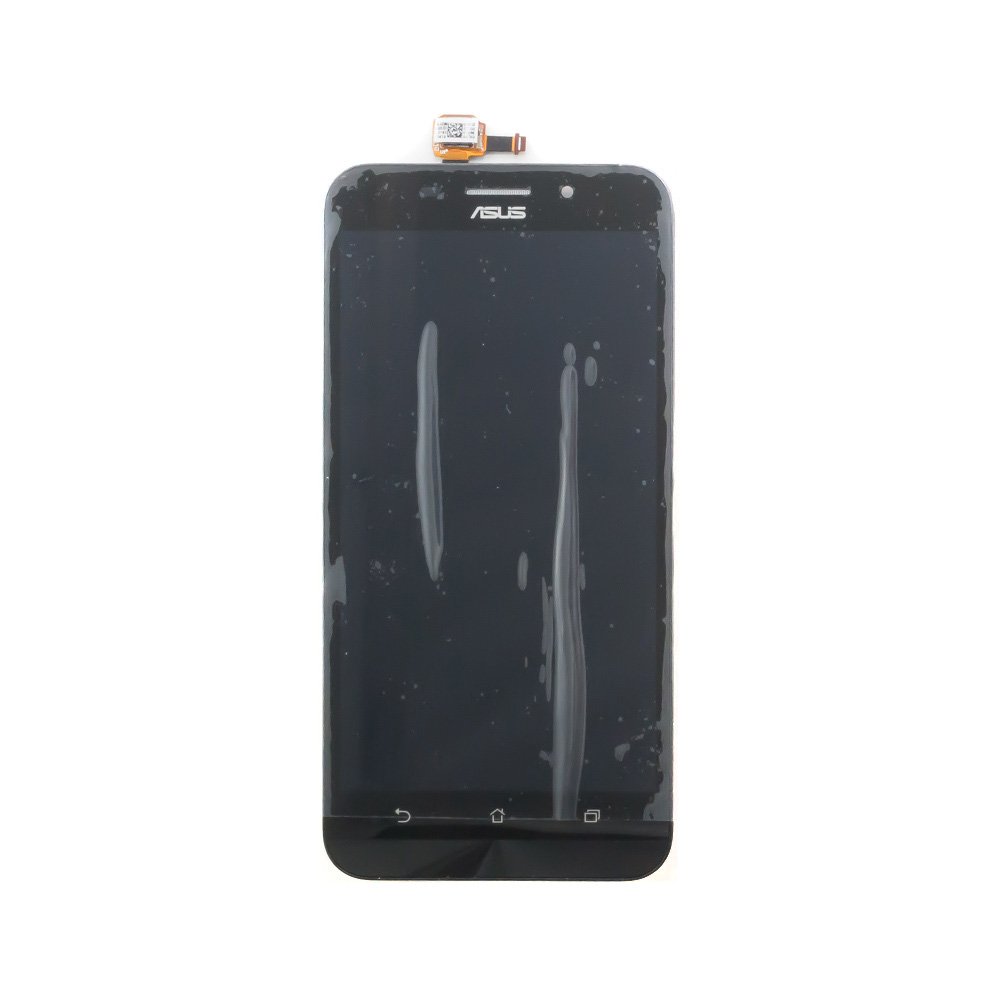 Купить дисплей в сборе с тачскрином для Asus ZenFone Max ZC550KL черный с рамкой