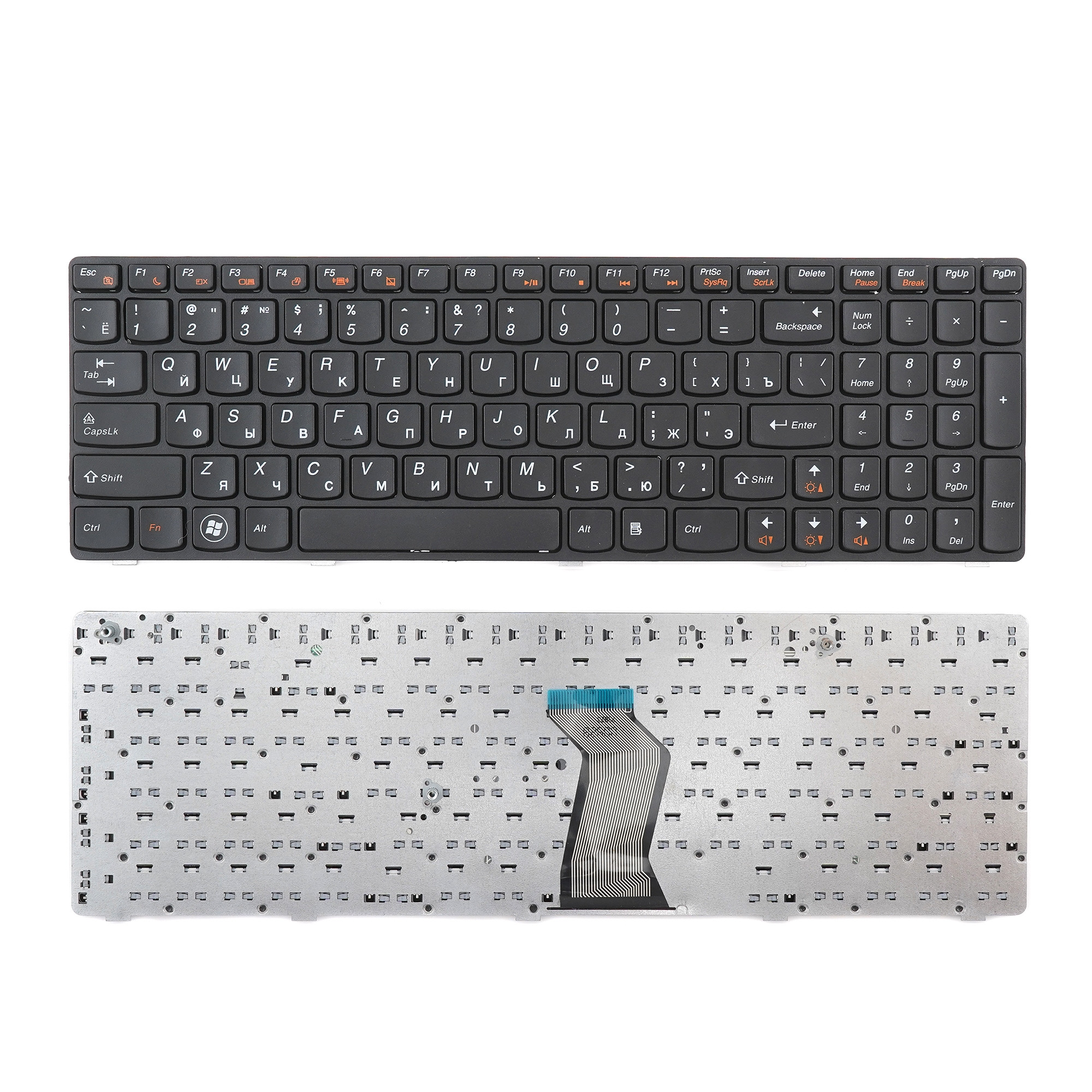 Купить клавиатура для ноутбука LENOVO IdeaPad Z570A Z575 B570E MP-10A33SU-6863 9Z.N5SSW.G0R V117020FS1  