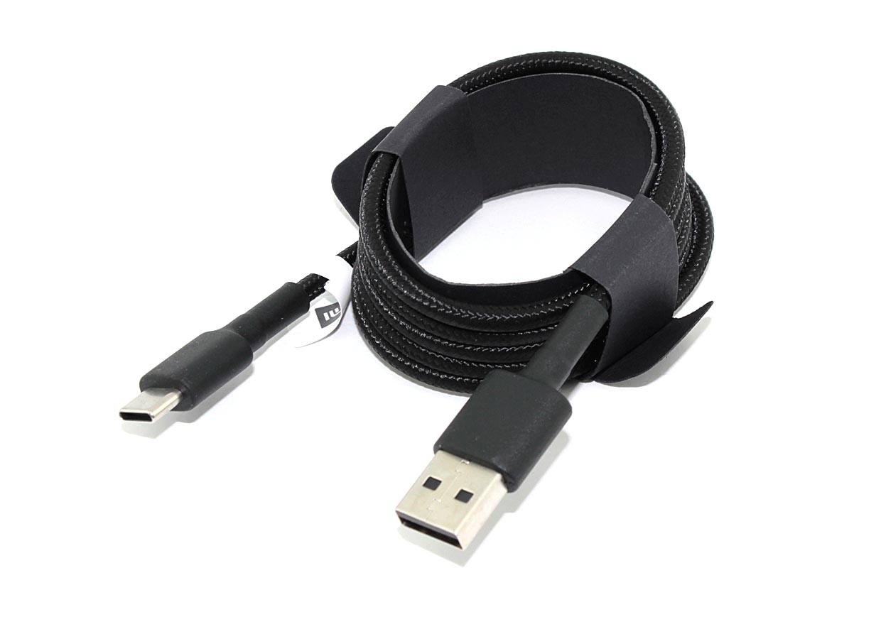 Купить кабель Xiaomi Mi Braided USB Type-C 1m черный