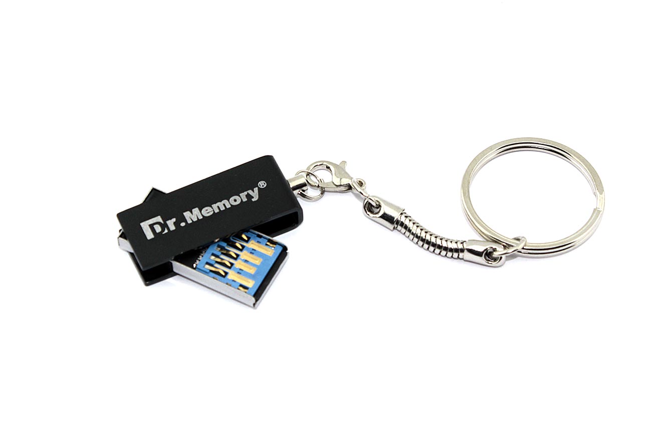 Купить флешка USB Dr. Memory 005 64Гб, USB 3.0, серебристый
