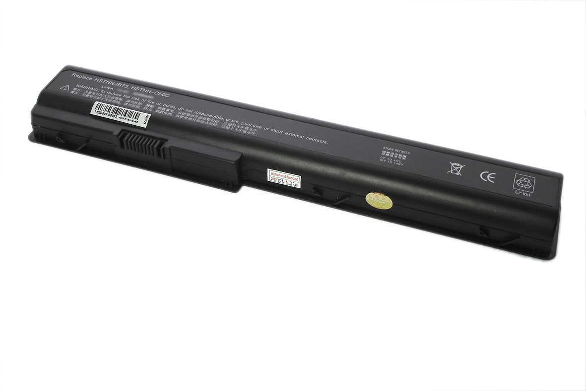 Купить аккумуляторная батарея для ноутбука HP Pavilion DV7, HDX18, Compaq  CQ71 5200mAh 11,1V OEM черная