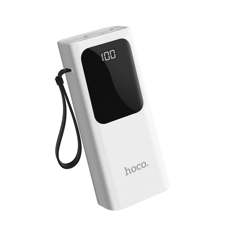Купить внешний аккумулятор Powerbank HOCO J41 Treasure mobile, 2.0A (10000mAh), белый