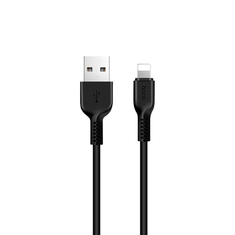 Купить кабель USB HOCO X20 Flash, USB - Lightning, 2А, 2м, черный