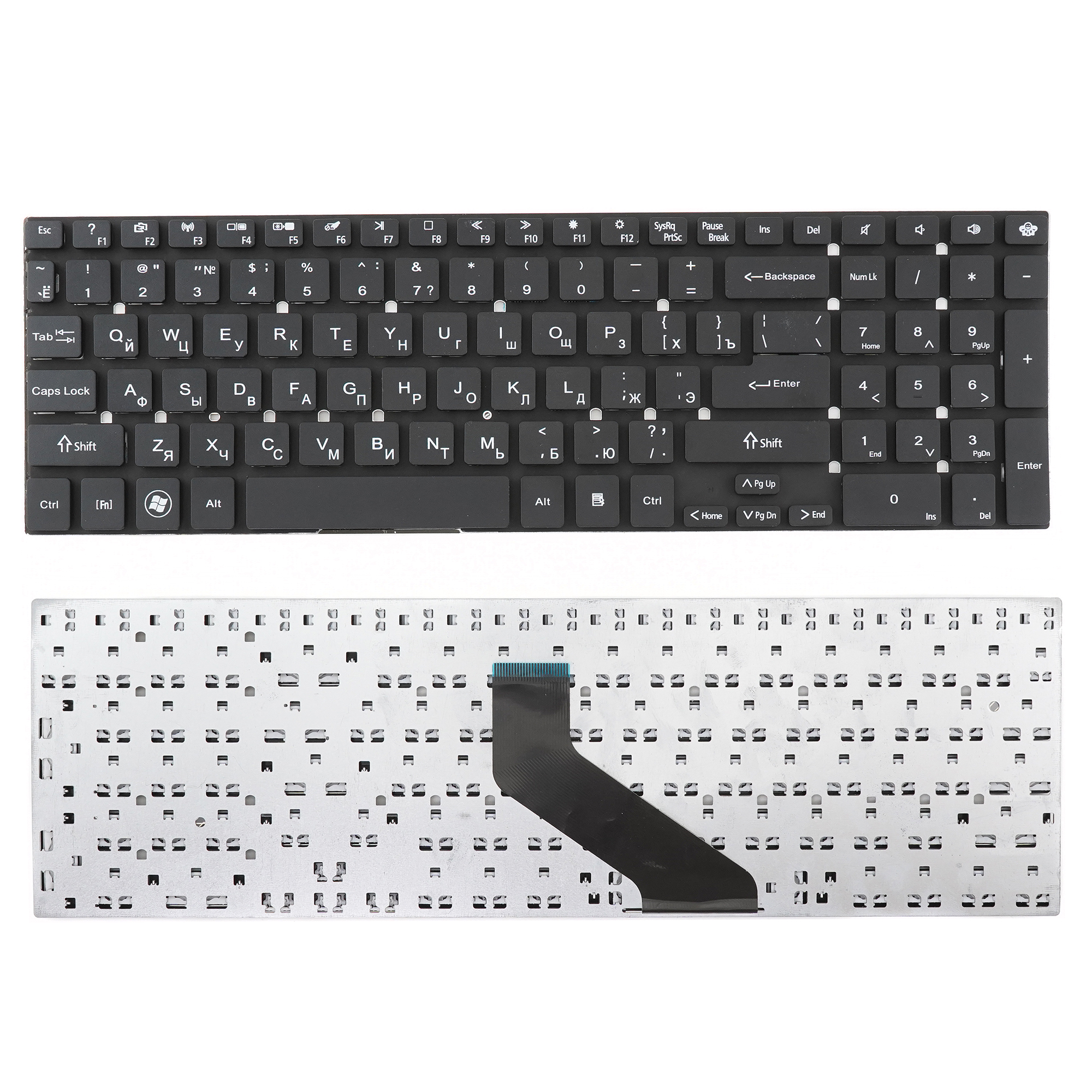 Купить  Клавиатура для ноутбука Gateway NV55S, NV57H черная 