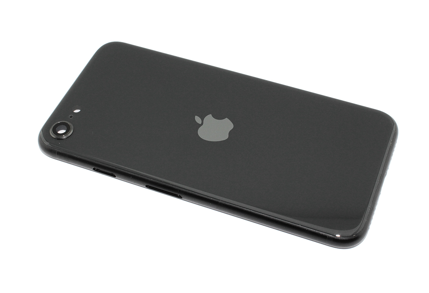 Купить задняя крышка (стекло) в сборе со стеклом камеры для Apple iPhone SE2, iPhone SE3 черная