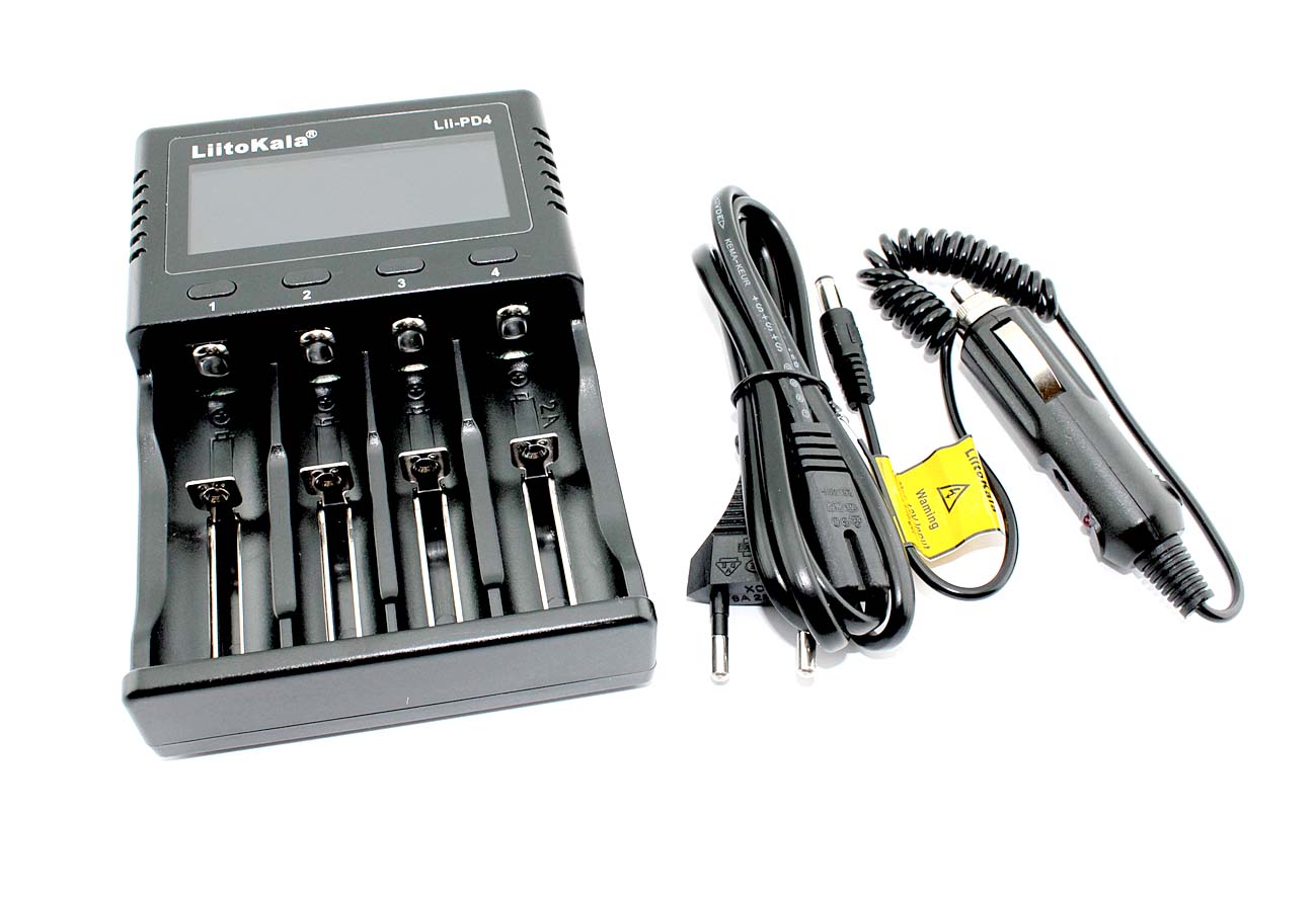 Купить зарядное устройство LiitoKala Lii-PD4 + CAR charger 12V