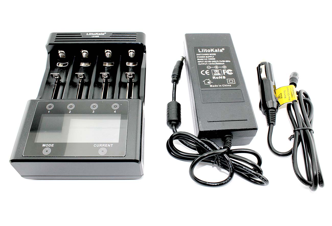 Купить зарядное устройство LiitoKala Lii-600 + CAR charger 12V