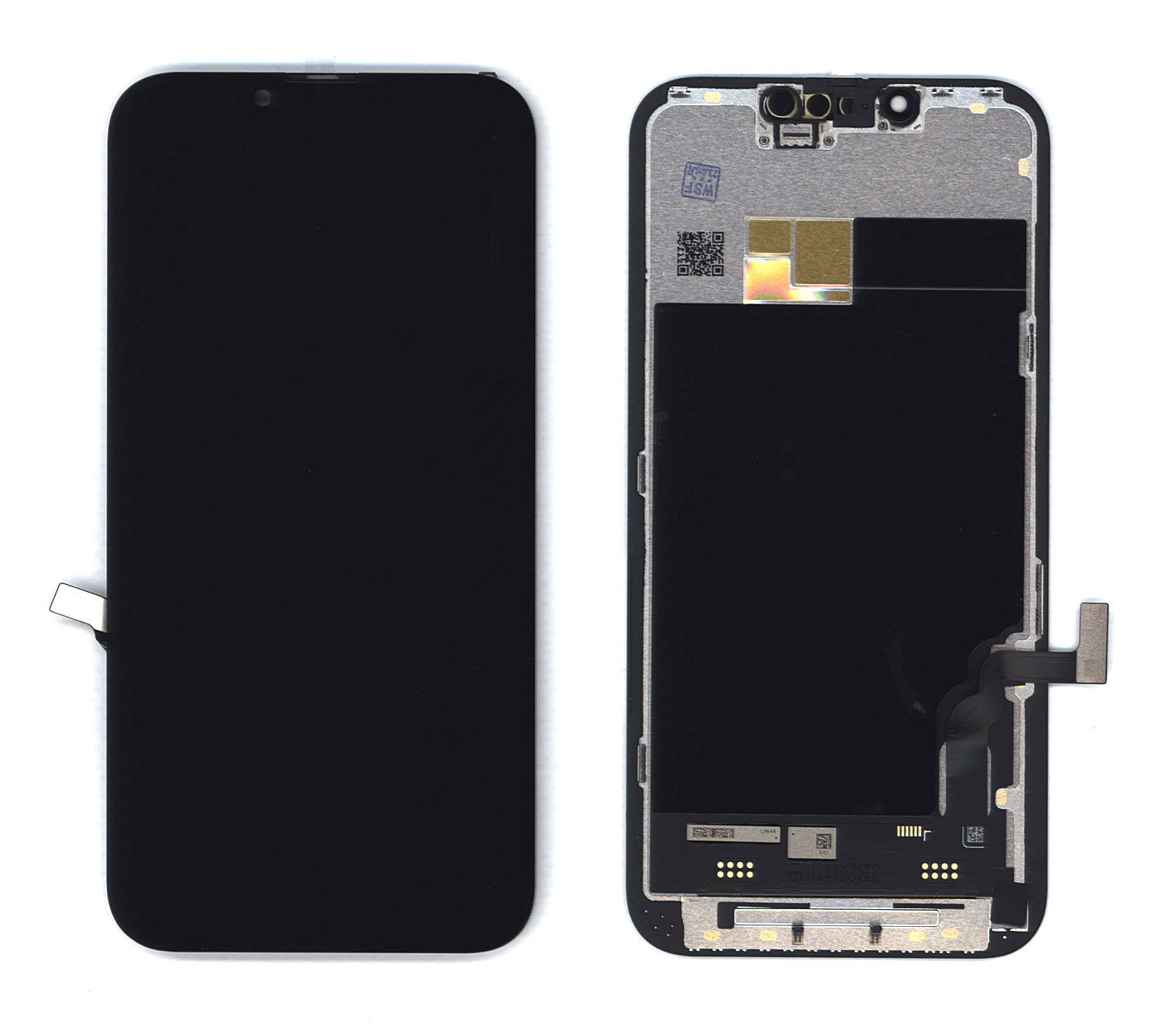 Купить дисплей Amperin для Apple iPhone 13 в сборе с тачскрином (Soft Oled) черный
