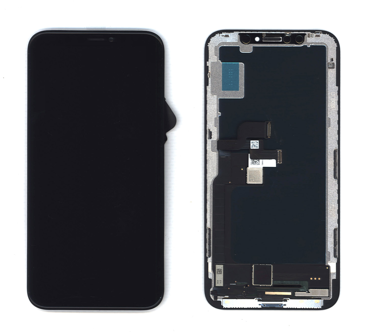 Купить дисплей Amperin для Apple iPhone X в сборе с тачскрином (Soft Oled) черный