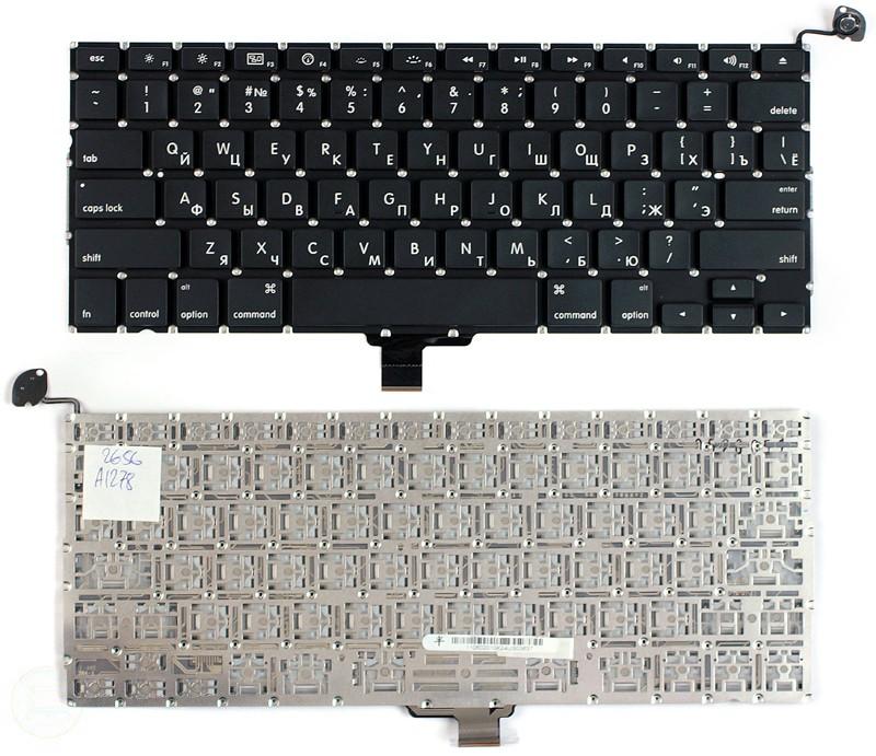 Купить клавиатура для ноутбука MacBook mc374 13.3 черная плоский Enter