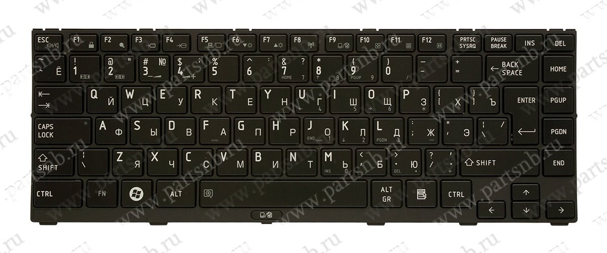 Купить клавиатура для ноутбука TOSHIBA Satellite R845