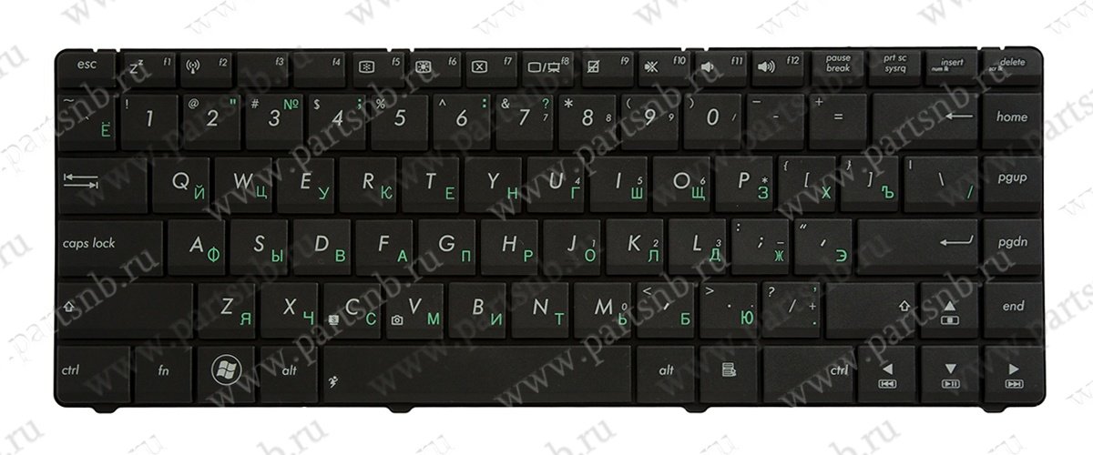 Купить клавиатура для ноутбука ASUS K42DE без рамки