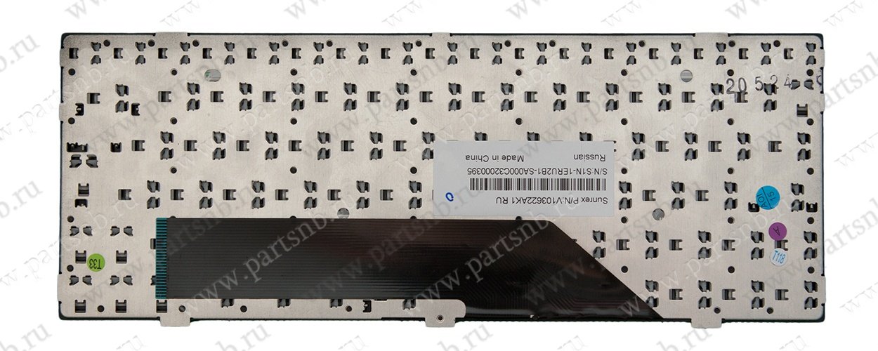 Купить клавиатура для ноутбука MSI V022322AK1 RU черная