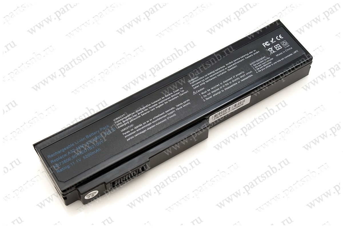 Купить аккумулятор для ноутбука Asus G50VT  5200 mah 11.1V