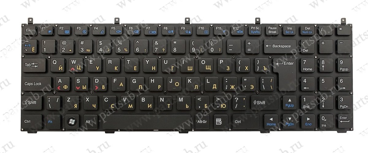 Купить клавиатура для ноутбука DNS W76T