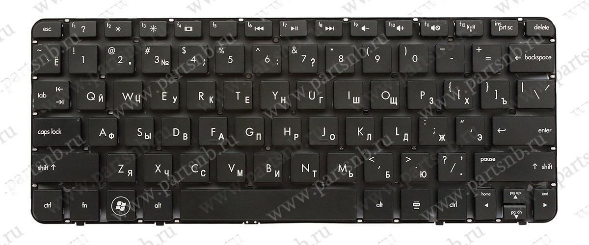 Купить клавиатура для ноутбука HP Mini 210-4000  без рамки