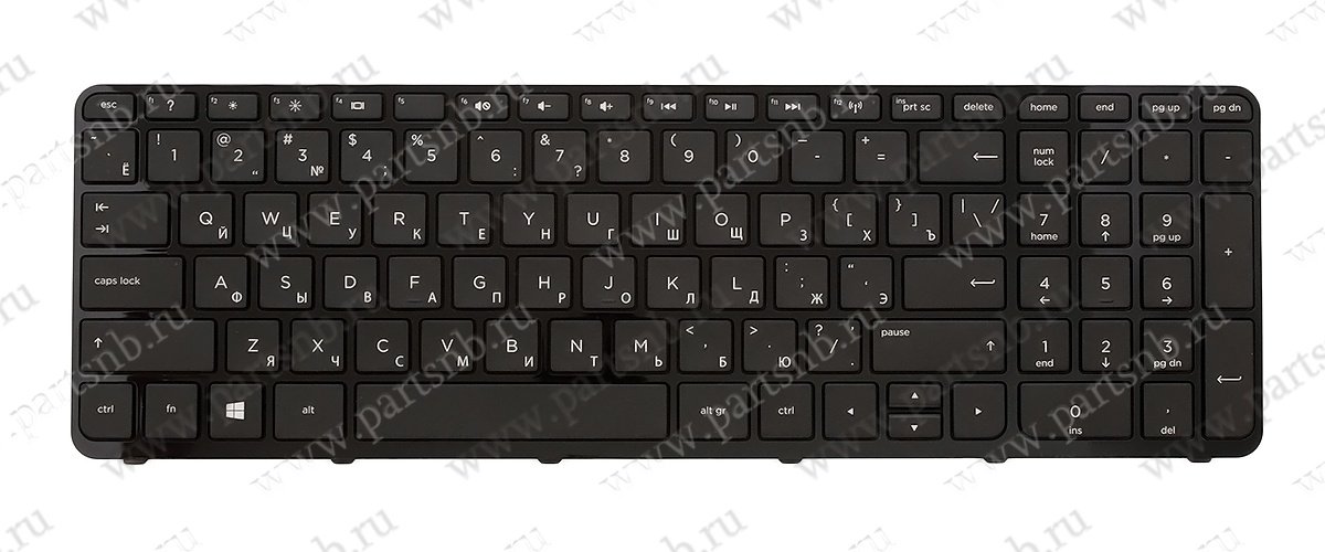 Купить клавиатура для ноутбука HP Pavilion 15-e054er  с рамкой