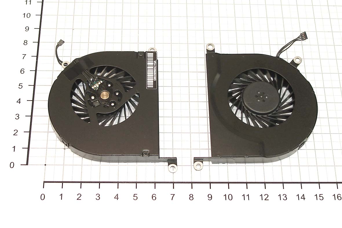 Купить вентилятор (кулер) для ноутбука Apple Macbook Pro 17" A1297 series левый