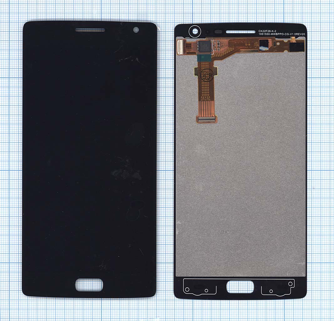 Купить модуль (матрица + тачскрин) для OnePlus 2 черный