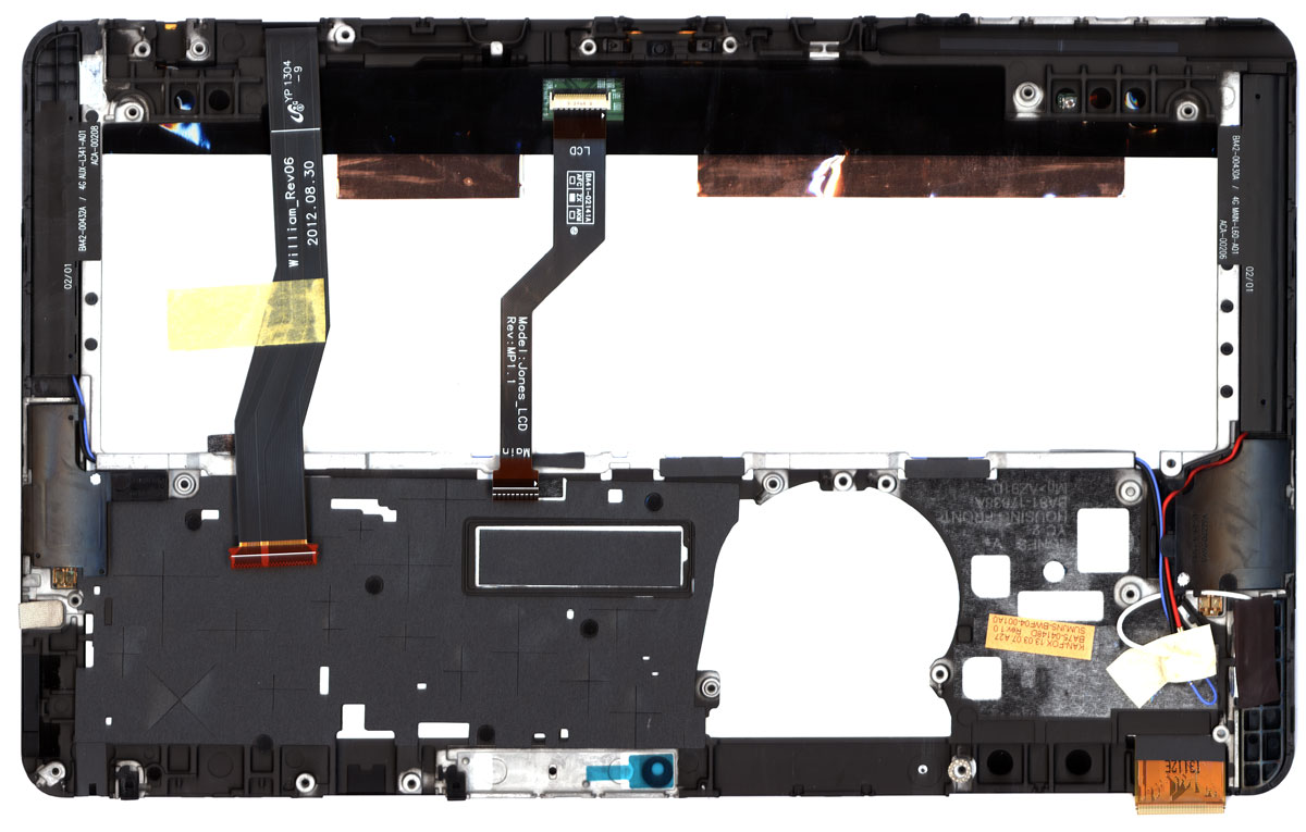 Купить модуль (матрица + тачскрин) для Samsung XE700 XE700T1C черный с рамкой