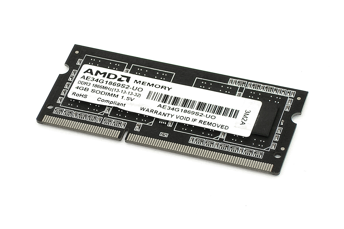 Купить модуль памяти AMD DDR3- 4Гб, 1866 SO-DIMM