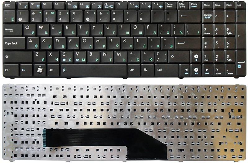 Купить клавиатура для ноутбука Asus K50 K60 K70 черная