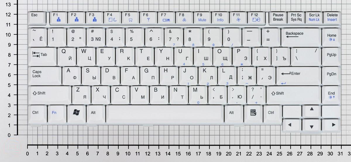 Купить клавиатура для ноутбука LG W4 M1 белая