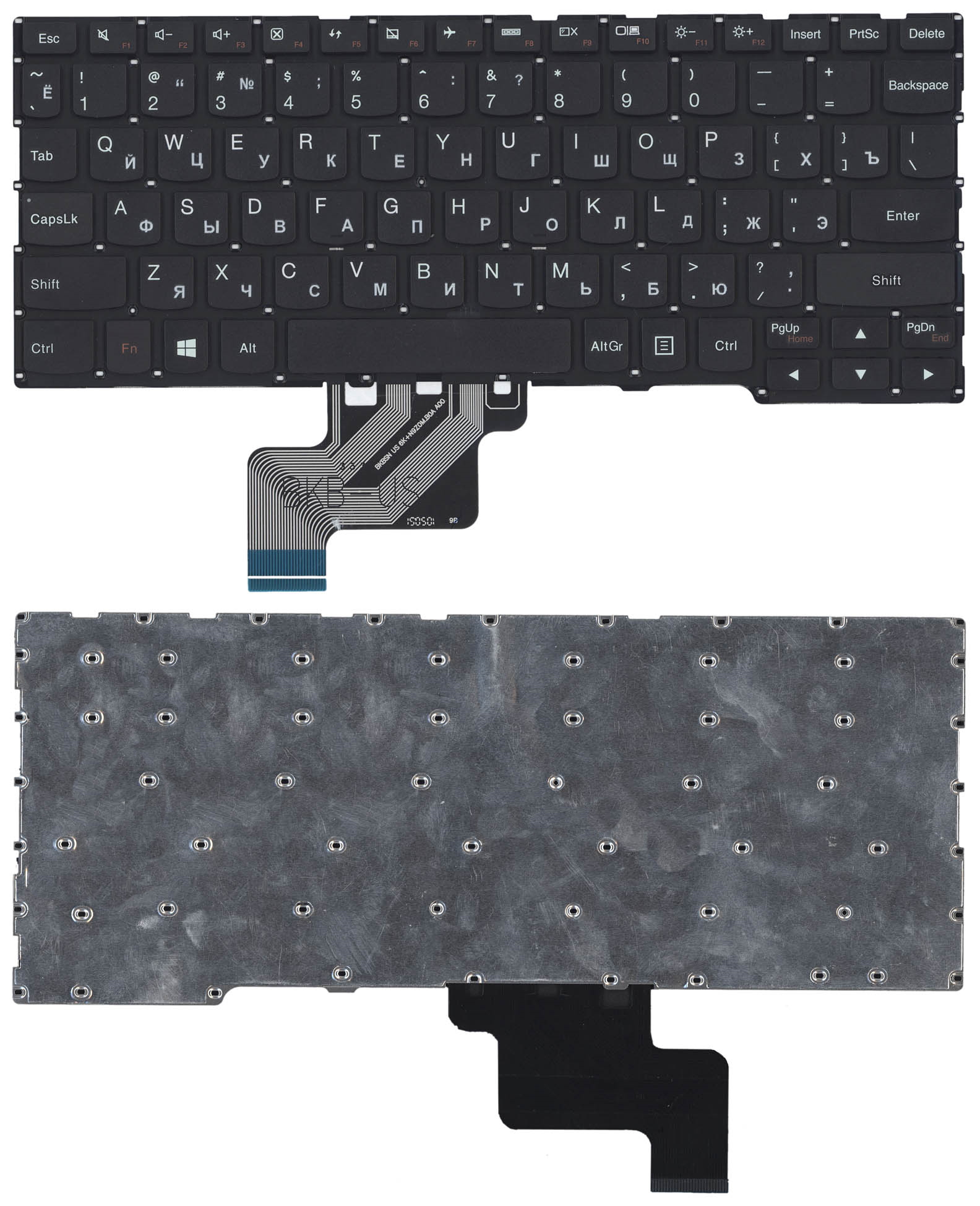 Купить клавиатура для ноутбука Lenovo Yoga 3 11 300-11IBR 300-11IBY 700-11ISK черная 