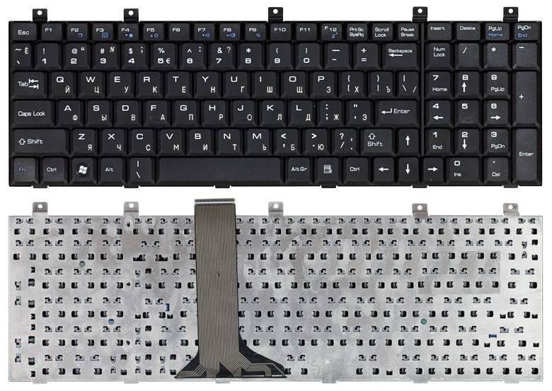 Купить клавиатура для ноутбука MSI ER710 EX600 EX6?10 EX620 EX623 EX630 EX700 черная