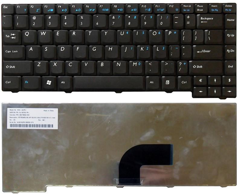 Купить клавиатура для ноутбука Benq Joybook U121W черная