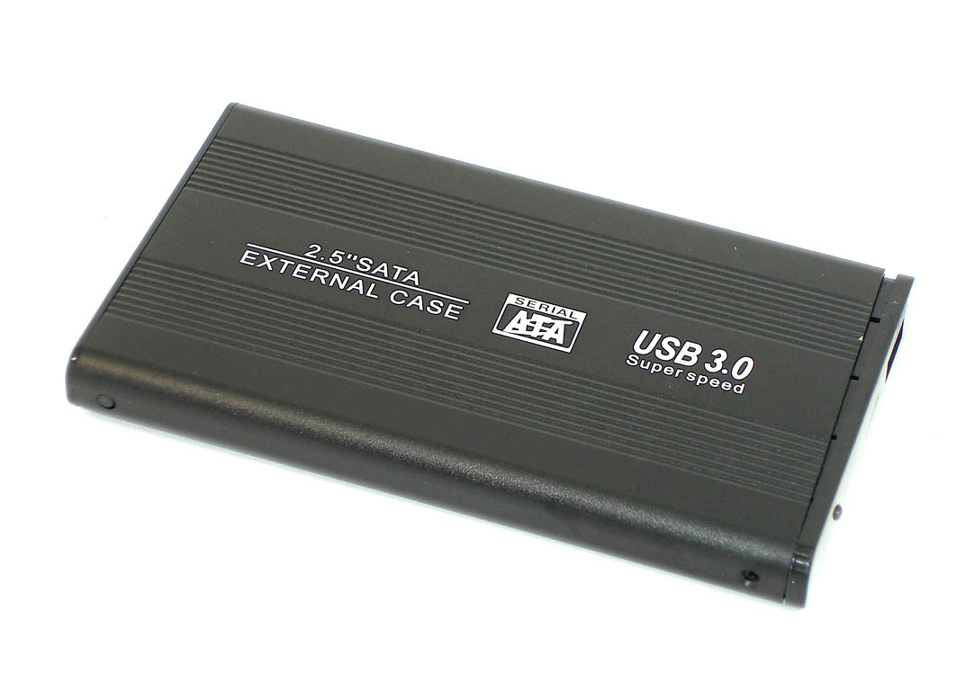 Купить бокс для жесткого диска 2,5" алюминиевый USB 3.0 DM-2501 черный