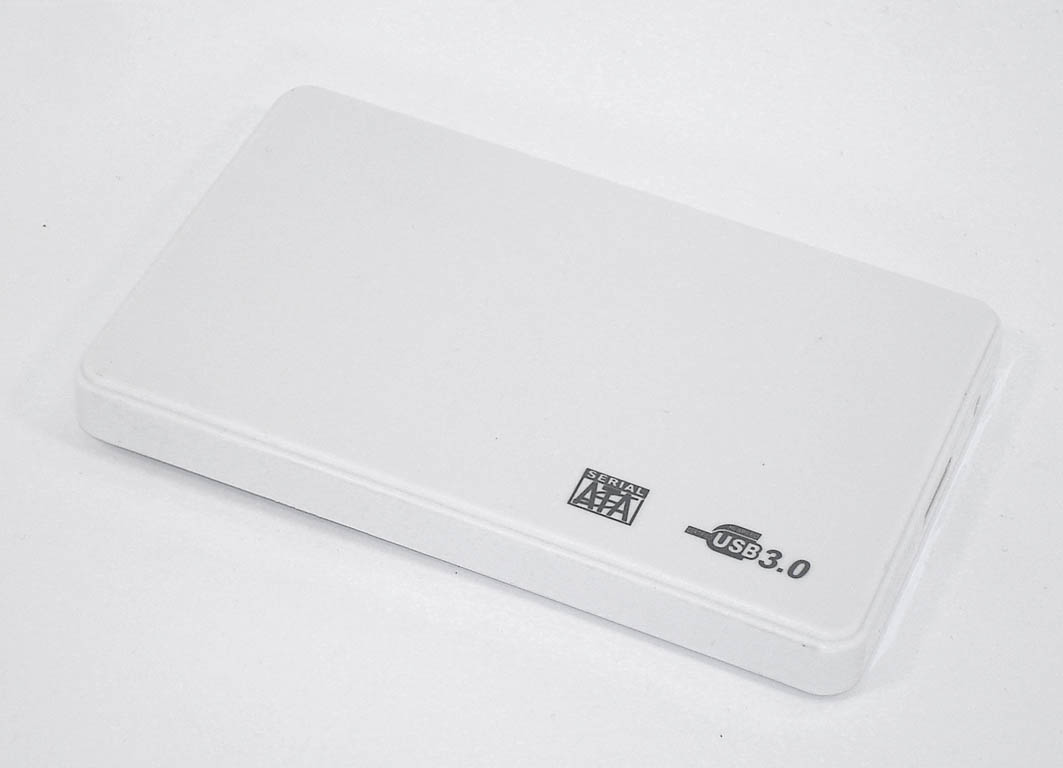 Купить бокс для жесткого диска 2,5" пластиковый USB 3.0 DM-2508 белый