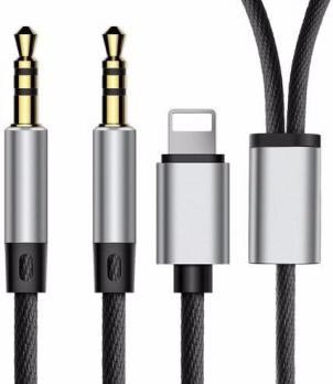Купить кабель Baseus L33 для Apple+3.5 mm to 3.5 mm AUX Audio Cable Black 1,2m