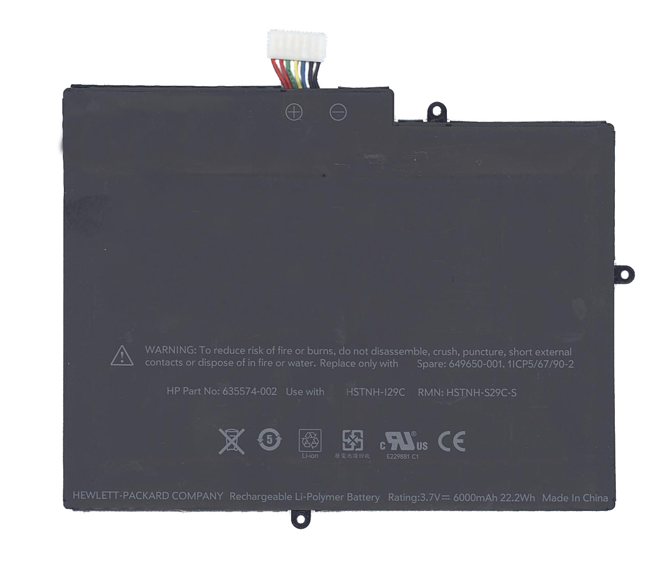 Купить аккумуляторная батарея HSTNH-I29C для HP TouchPad 10 (649650-001)