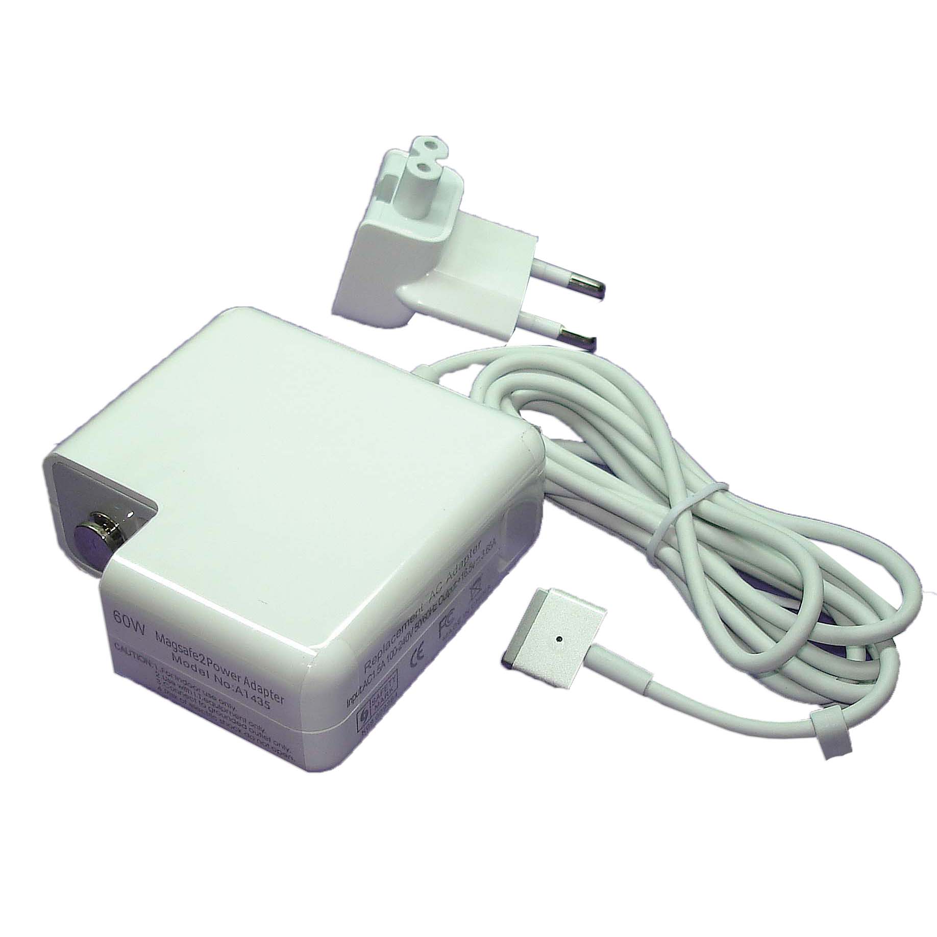 Купить блок питания (сетевой адаптер) для ноутбуков Apple 16.5V 3.65A 60W MagSafe2 T-shape REPLACEMENT