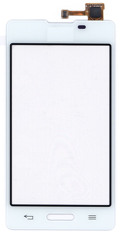 Купить сенсорное стекло (тачскрин) для LG Optimus L5 II E450 E460 белое