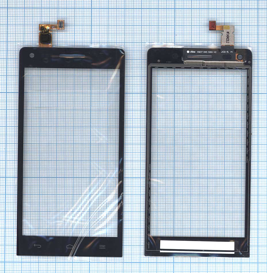 Купить сенсорное стекло (тачскрин) для Huawei Ascend G6 черное