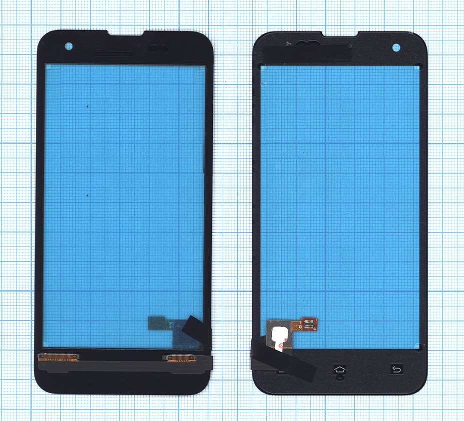 Купить сенсорное стекло (тачскрин) для Xiaomi Mi 2S черное