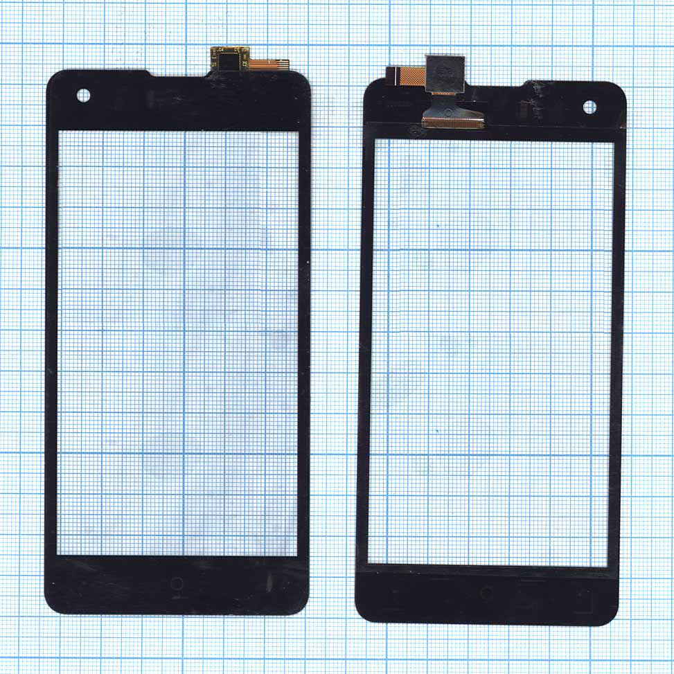 Купить сенсорное стекло (тачскрин) для Highscreen Omega Prime S черное