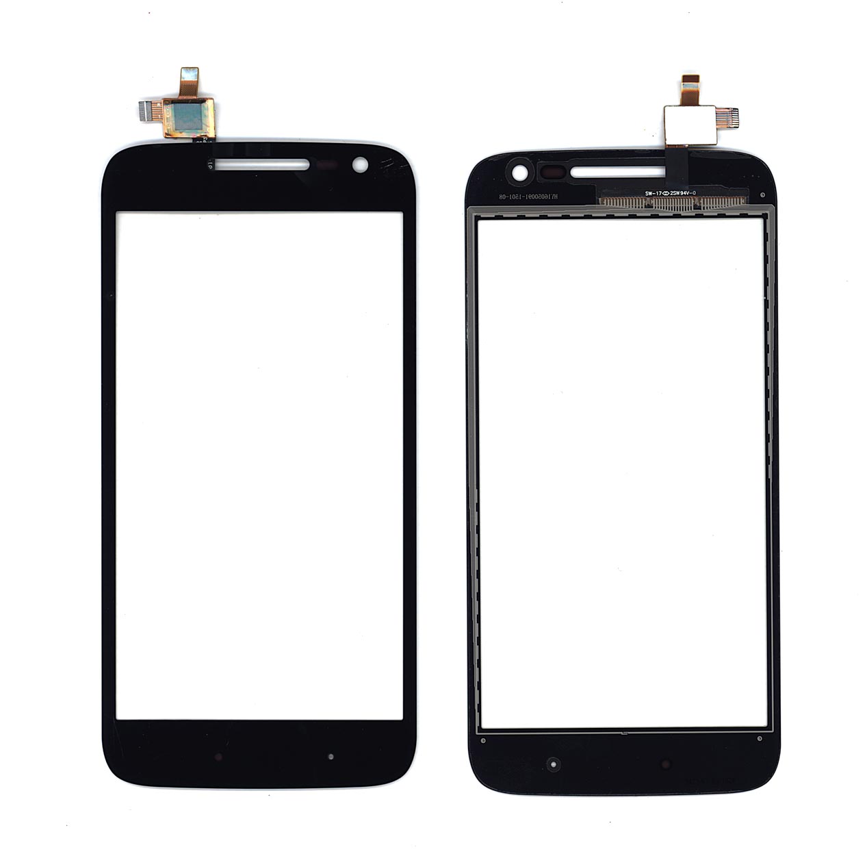 Купить сенсорное стекло (тачскрин) для Motorola Moto G4 Play черное