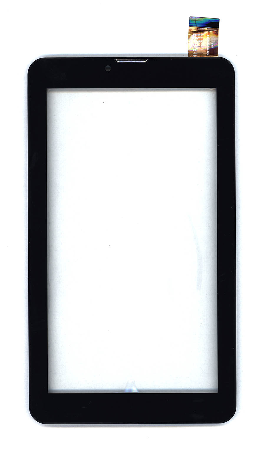 Купить сенсорное стекло (тачскрин) для Irbis TZ725 черное с рамкой