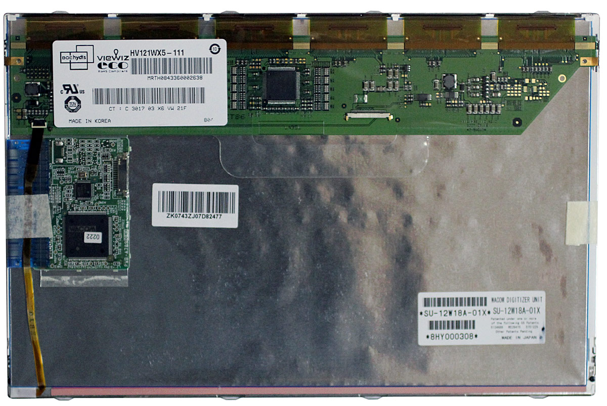 Купить модуль (матрица + тачскрин) для HP Elitebook 2710P HV121WX5-111 черный