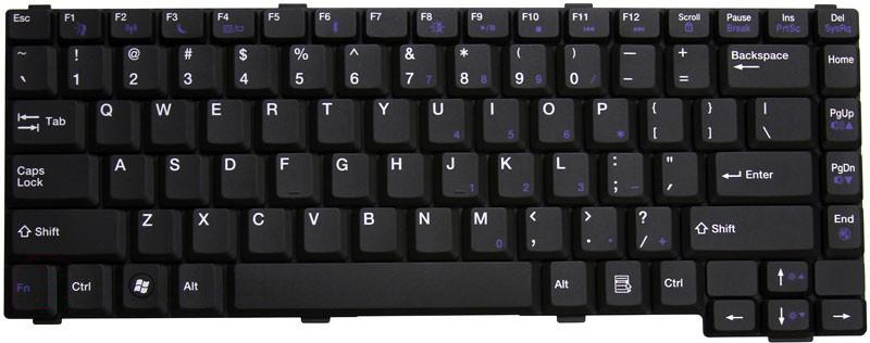 Купить клавиатура для ноутбука Gateway MX6930 MX6931 MX6951 MX6919 MX6920 MX6920h CX2700 M255 NX570 черная