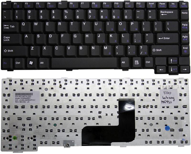 Купить клавиатура для ноутбука Gateway MX6930 MX6931 MX6951 MX6919 MX6920 MX6920h CX2700 M255 NX570 черная