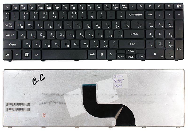 Купить клавиатура для ноутбука Packard Bell TM81 TM86 TM87 TM89 TM94 TM82 TX86/NV50 черная