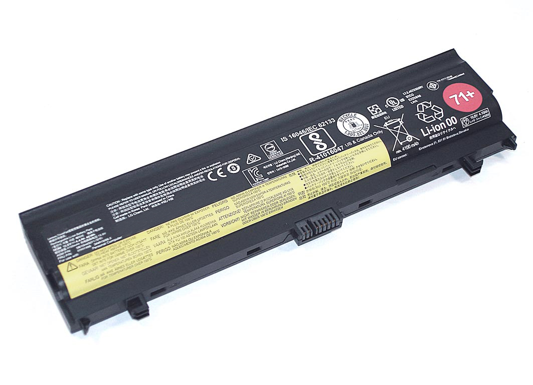 Купить аккумуляторная батарея для ноутбука Lenovo L560 L570 (00NY486 71+) 10,8V 48Wh черная