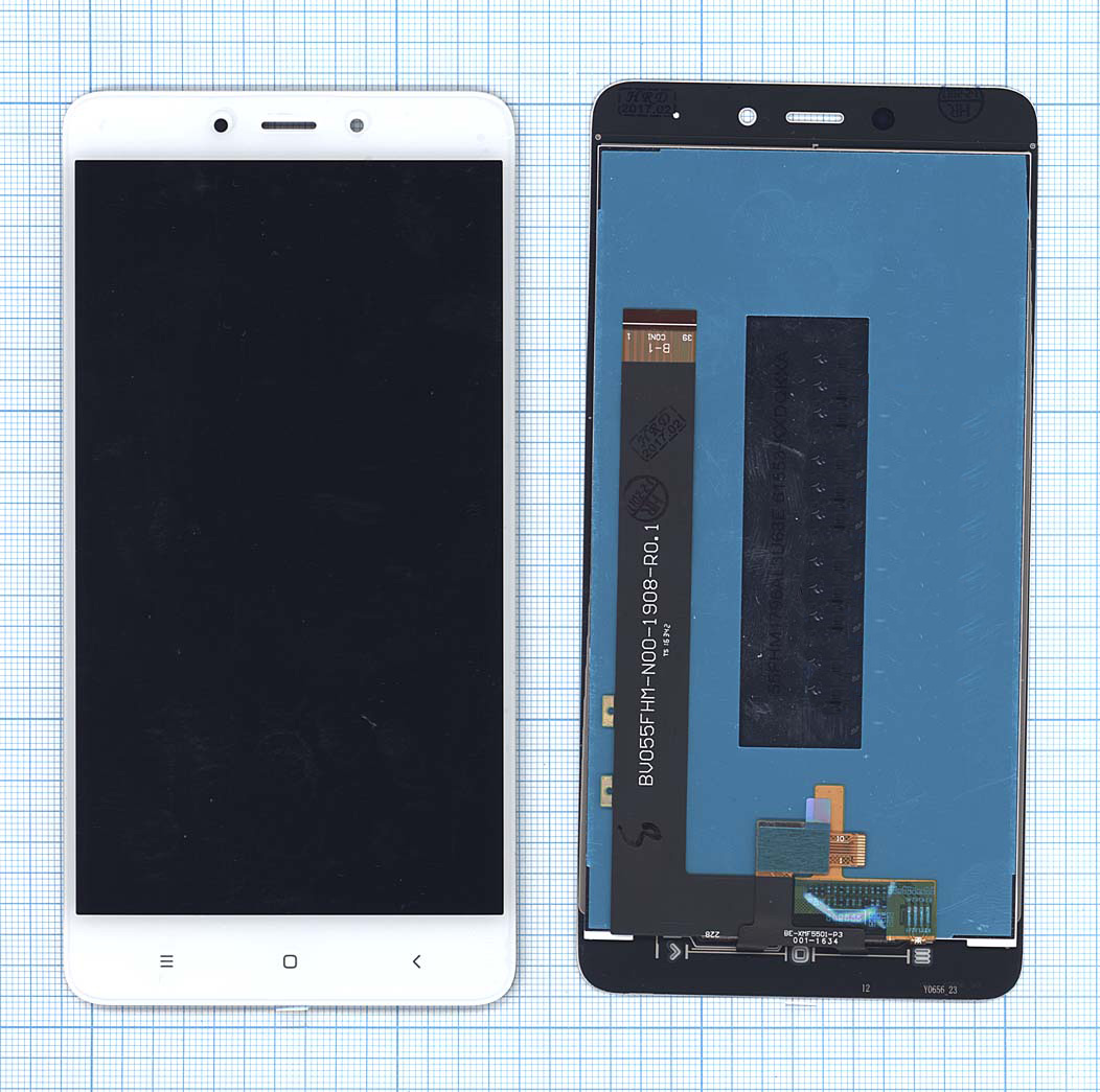 Купить модуль (матрица + тачскрин) для Xiaomi Redmi Note 4 белый