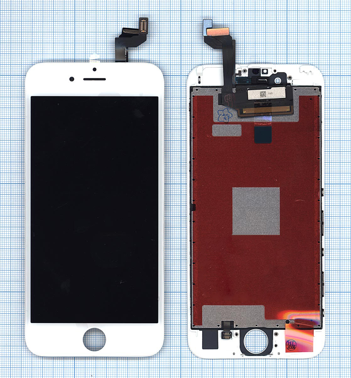 Купить дисплей для iPhone 6S в сборе с тачскрином (Hancai) белый