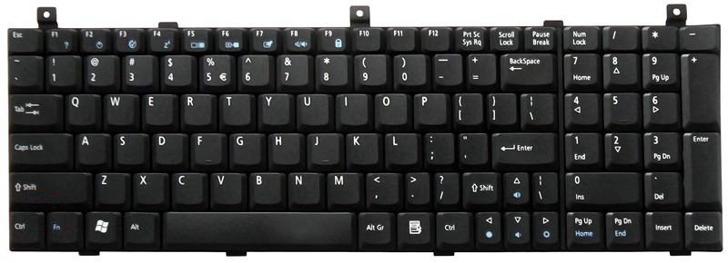Купить клавиатура для ноутбука Acer Aspire 1800 9500 черная